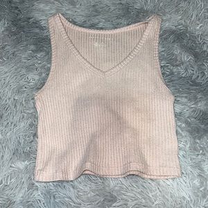 American eagle pink tank